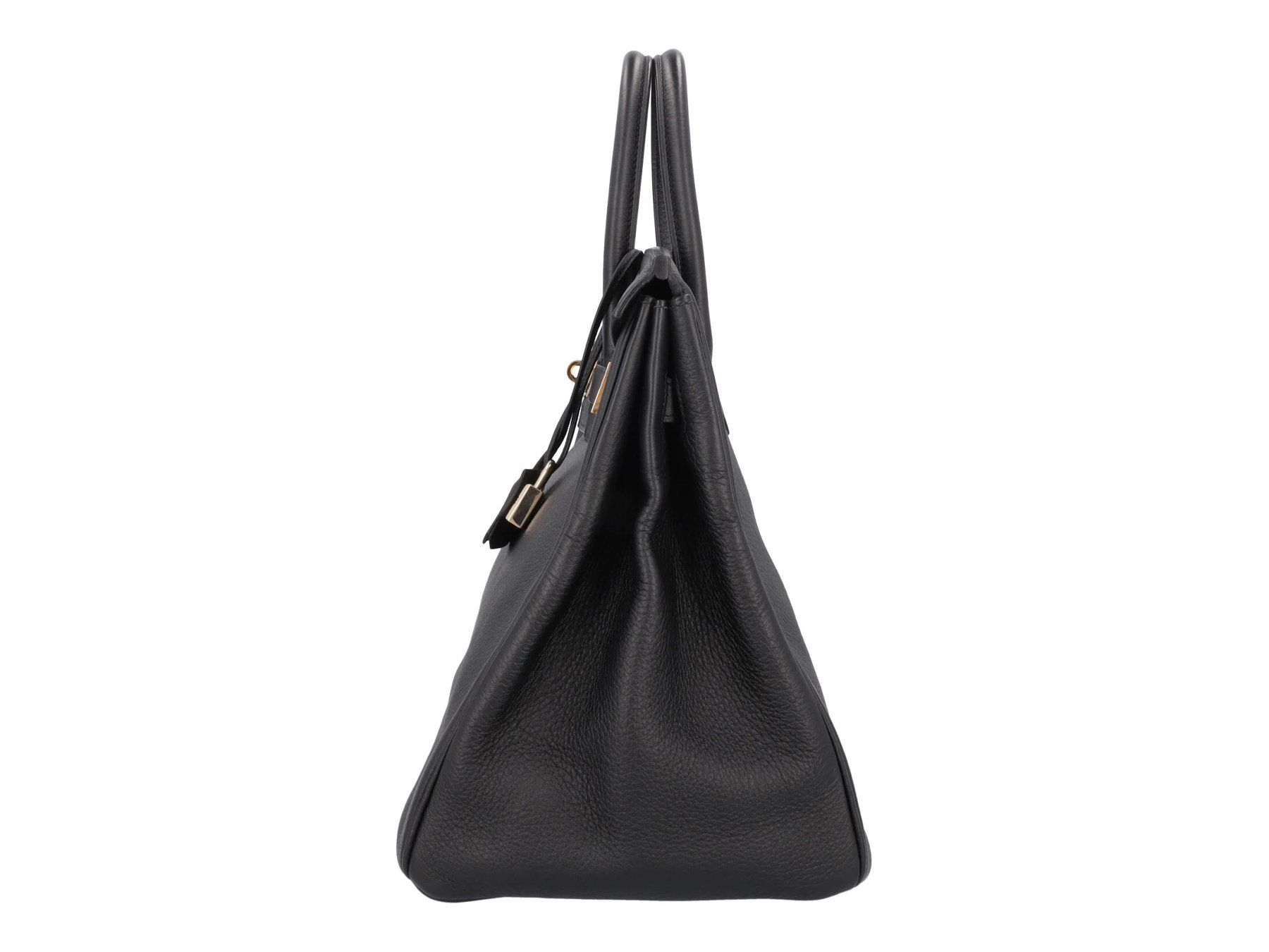 Hermès Borse da donna: HERMÈS | Birkin 35, Noir Clemence, Gold Hardware - 2001 – Usato da Zumikon venduto da Pauls_Collection 3