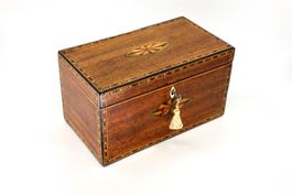 B0116 Antiker klassizistischer Tea Caddy George III ~1790