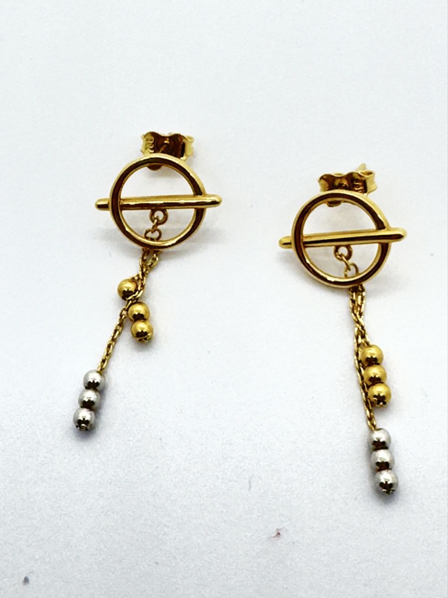 Orecchini pendenti & Orecchini a lobo: 750/18 Karat Gold Ohrstecker NEU – Nuovo e nell'imballaggio originale da Murg venduto da MTGold 1