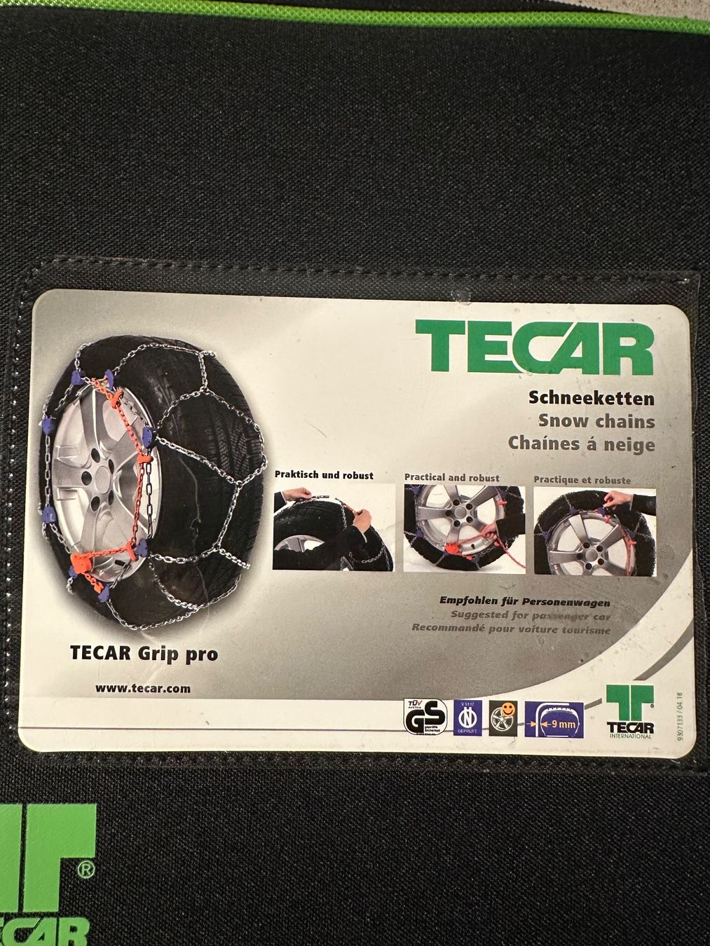 Tecar Chaînes à neige: Schneeketten / Snow chains – D'occasion à Knonau par anna.nietzer 1