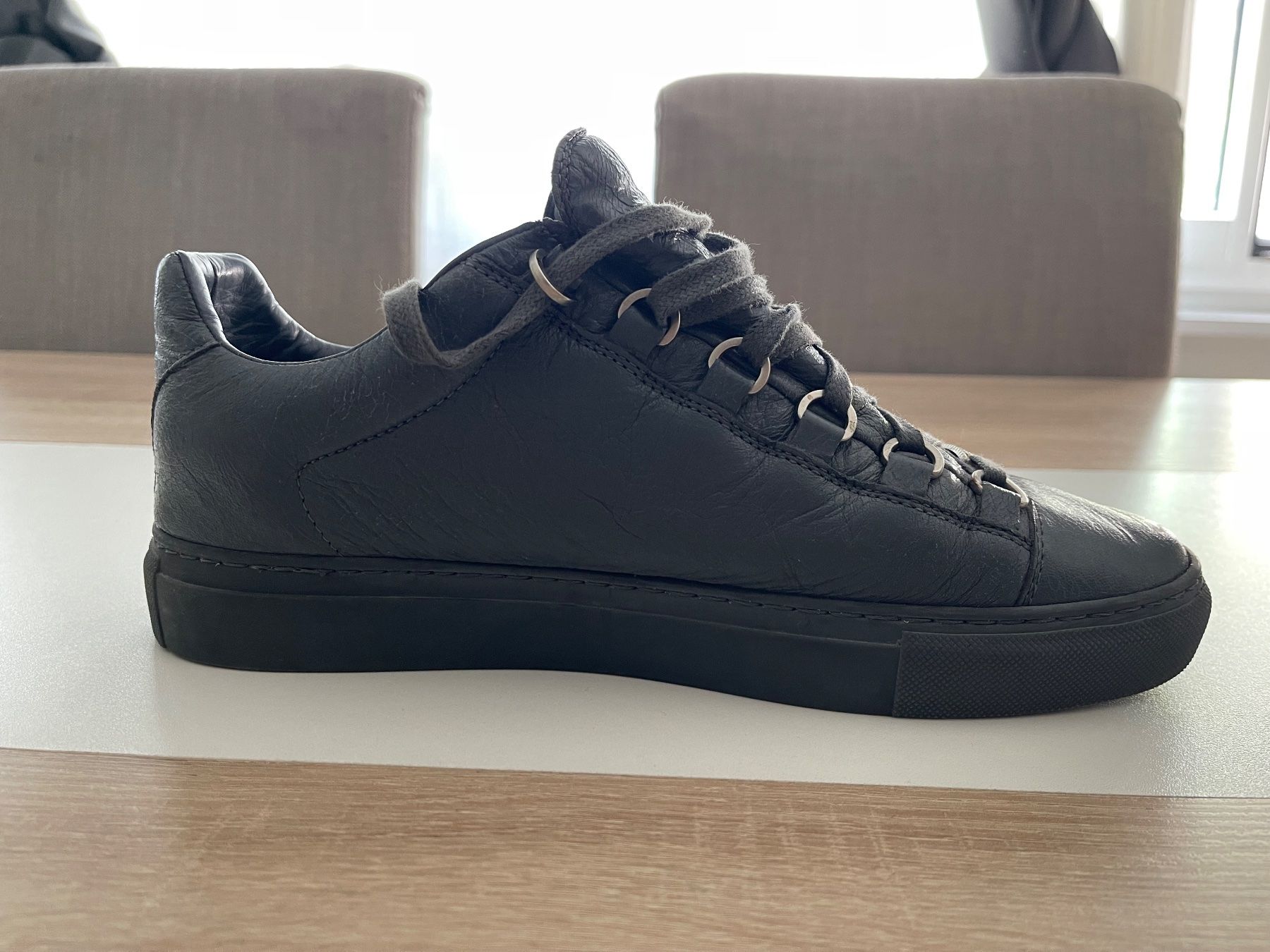Balenciaga Chaussures hommes: Balenciaga Arena Grey Leder Grösse 40 – D'occasion à Rümlang par ohsnapiiitzme2 3