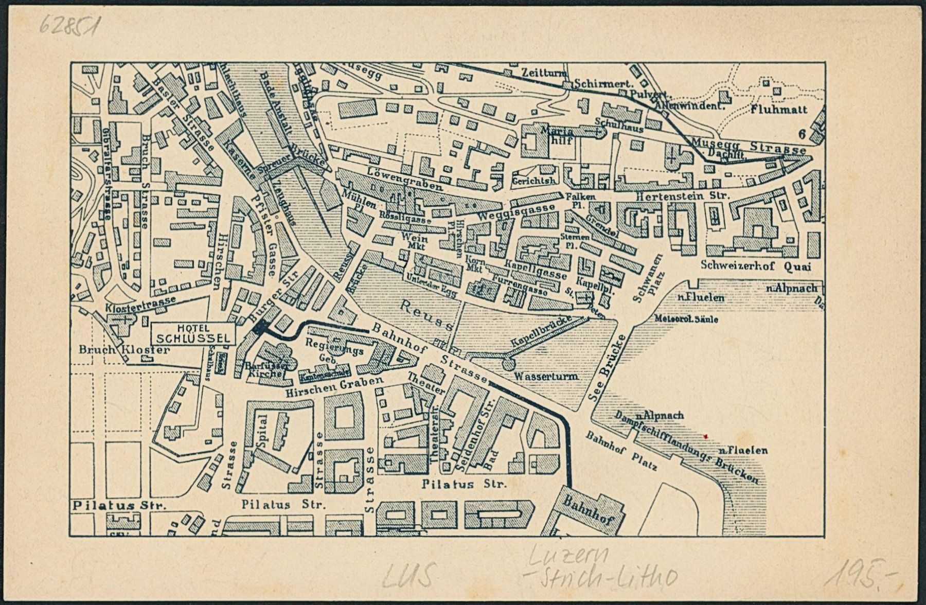 Cartoline postali: LUS Luzern - Litho – Nuovo (secondo la descrizione) da Schindellegi venduto da masutka7 1