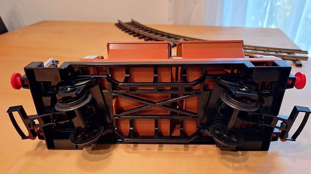 LGB Modellini di ferrovie: LGB / Playmobil 4112 Kipplore braun – Usato da Reinach BL venduto da Playmobilist 3