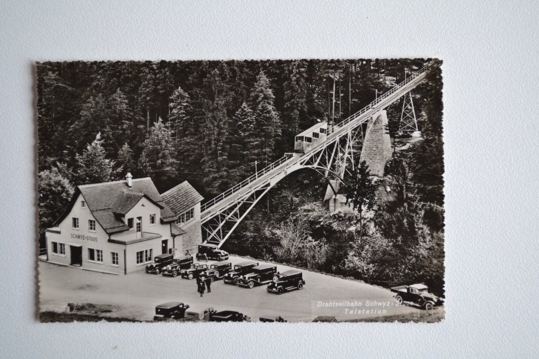 Cartes postales: AK Drahtseilbahn Stoos SZ – D'occasion à Beinwil am See par kajak55