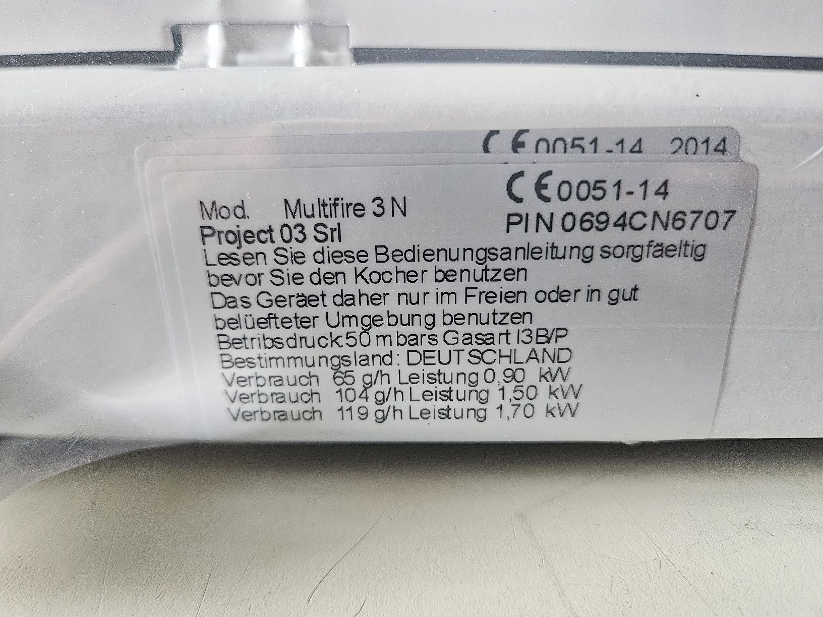 Elettrodomestici da cucina: Kocher Multifire 3 Project 03 neu – Nuovo (secondo la descrizione) da Oberburg venduto da znas 2