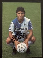 Autogrammkarte Marcel Koller Grasshopper Club Adidas signier