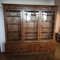 antiker englischer Bücherschrank