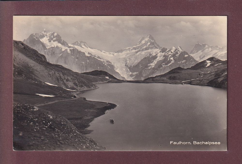 Photo Vintage Stéréo Suisse Le Faulhorn 1880 - Auberge Alpes Bernoises, Tirage Albuminé