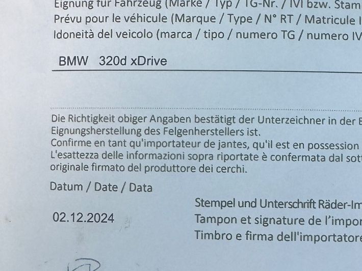 Felgen: Alufelge bmw – Gebraucht aus Widen von Dinero02 4