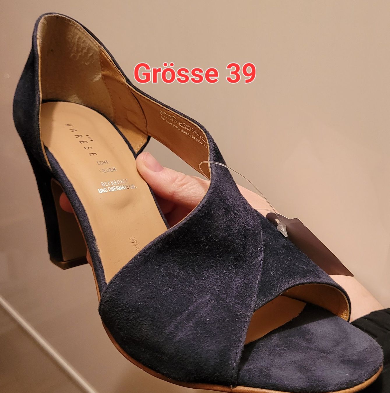 Scarpe da donna: Sandalen blau Gr. 39 – Nuovo (secondo la descrizione) da Bünzen venduto da Milly32 1