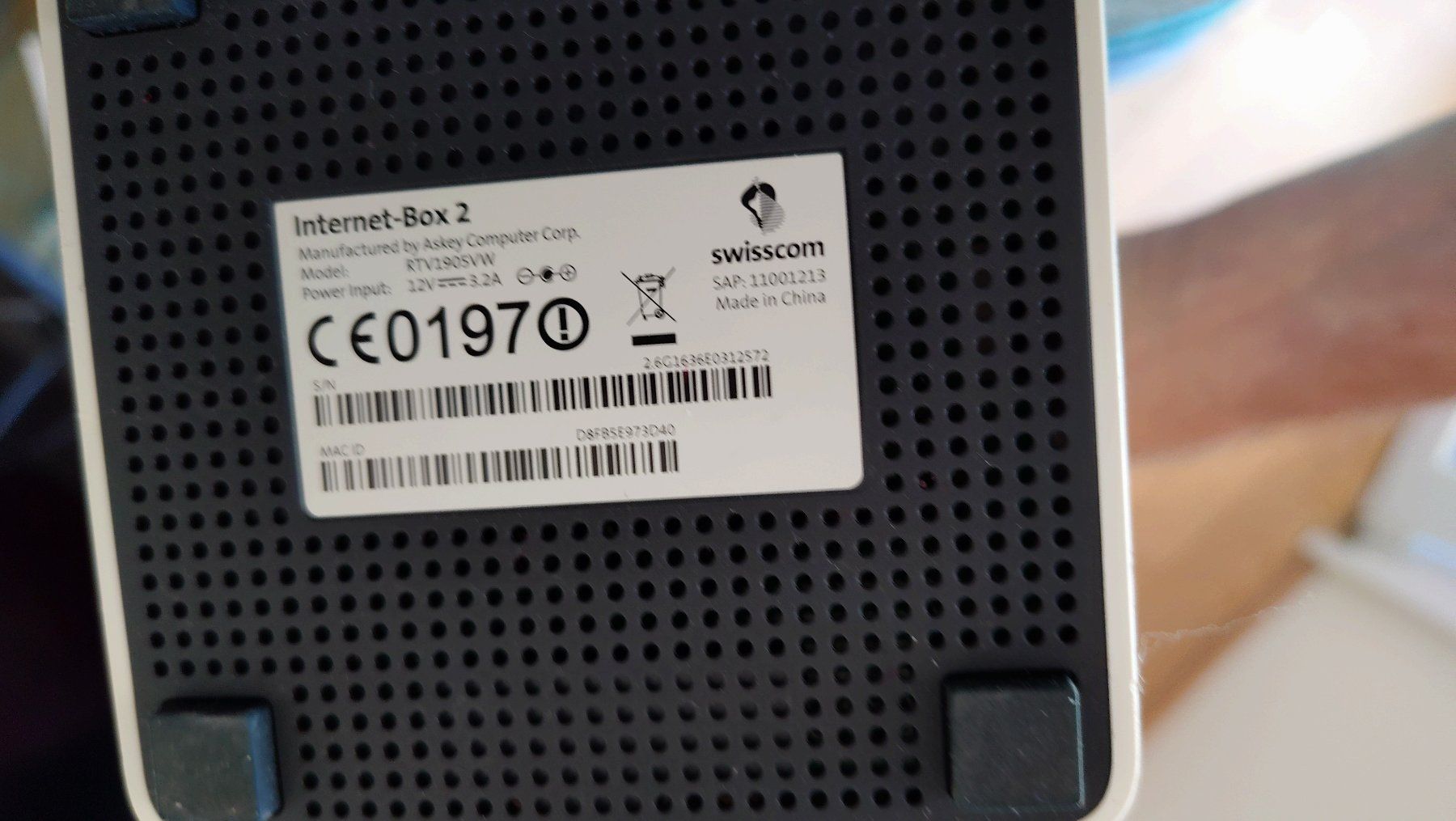 Swisscom Modems & Router: Swisscom Internet Box 2 / WLAN Router – Gebraucht aus Allschwil von Swisstoybox 1