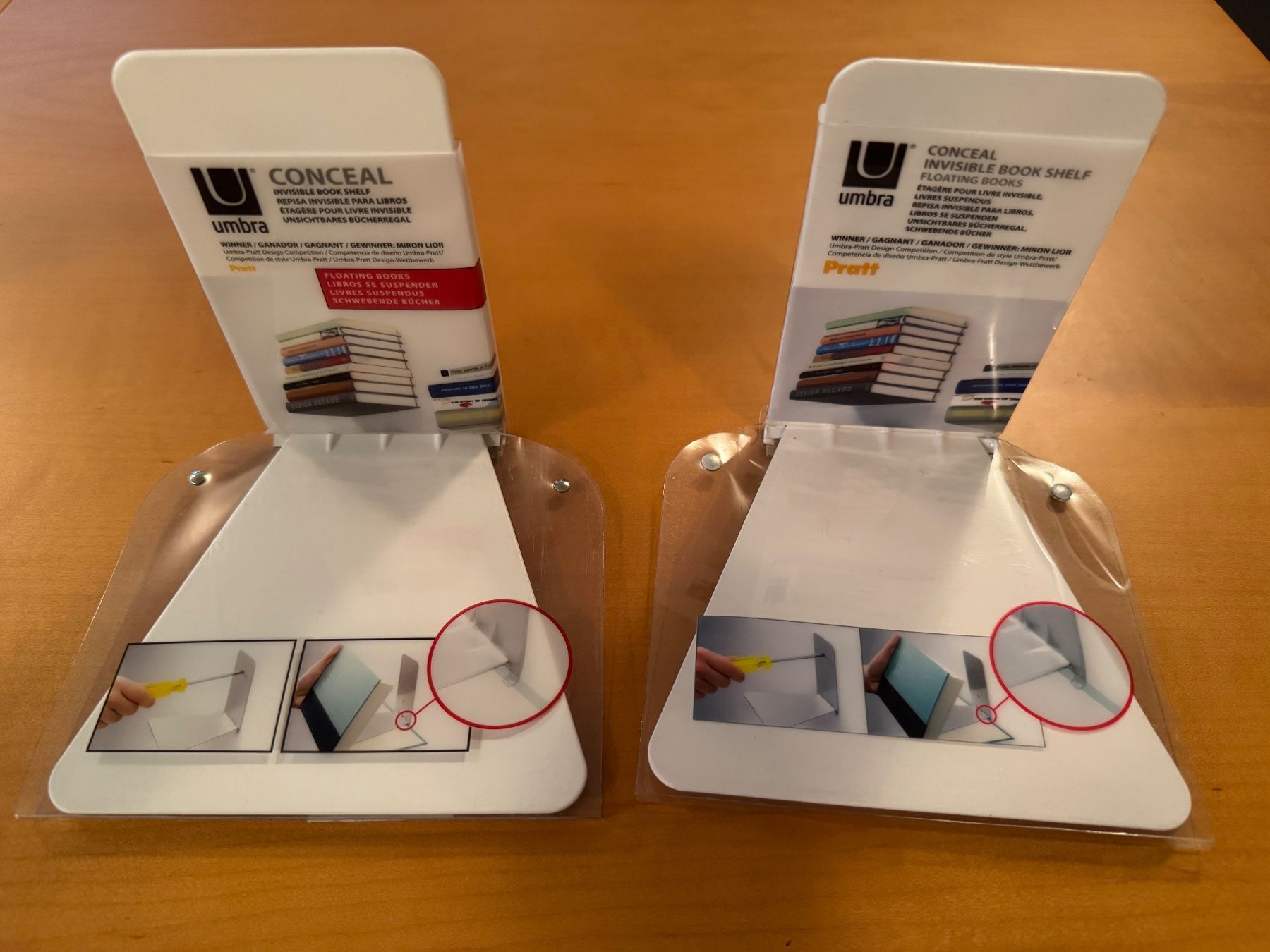 Sonstige Dekorationen & Accessoires: Umbra - 5 étagères "Invisible book shelf" – Neu und originalverpackt aus Zürich von odi_ldv8 5