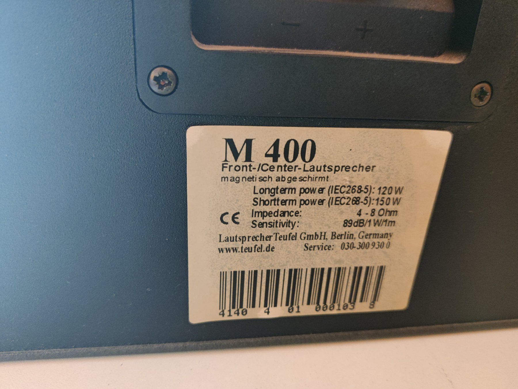 Teufel Casse acustiche: TEUFEL M 400 WIE NEU – Usato da Viganello venduto da lau_ln69 6