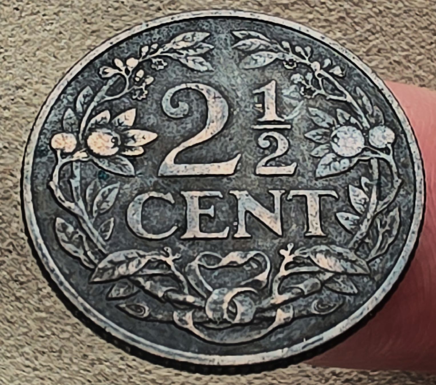 Alle Münzen: NIEDERLANDE 2 1/2 CENTS 1916 – Gebraucht aus Winterthur von Creso70 1