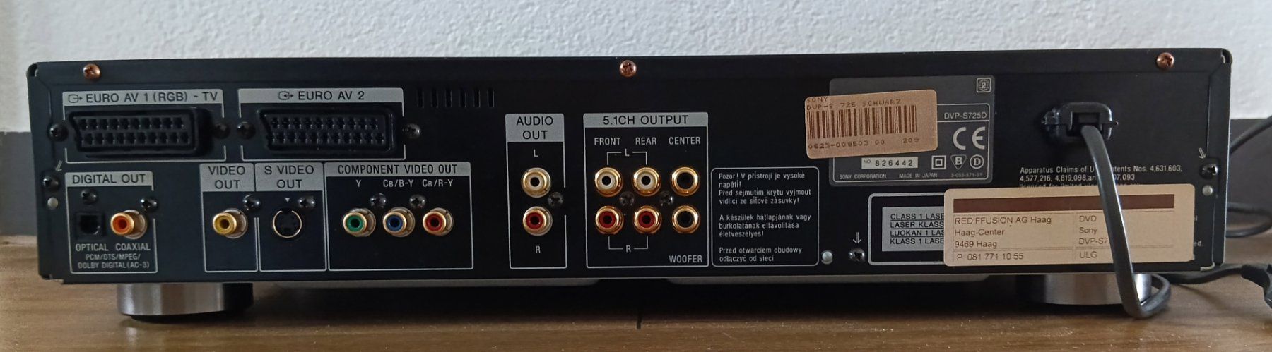 Sony Lettore multimediale & Streamer: Sony DVP-S725D High-End DVD/CD-Player – Usato da Kleindietwil venduto da kon_9nml 2