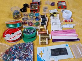 Bastel-Schnäppchen: Perlen, Pailletten, Garne uvm.