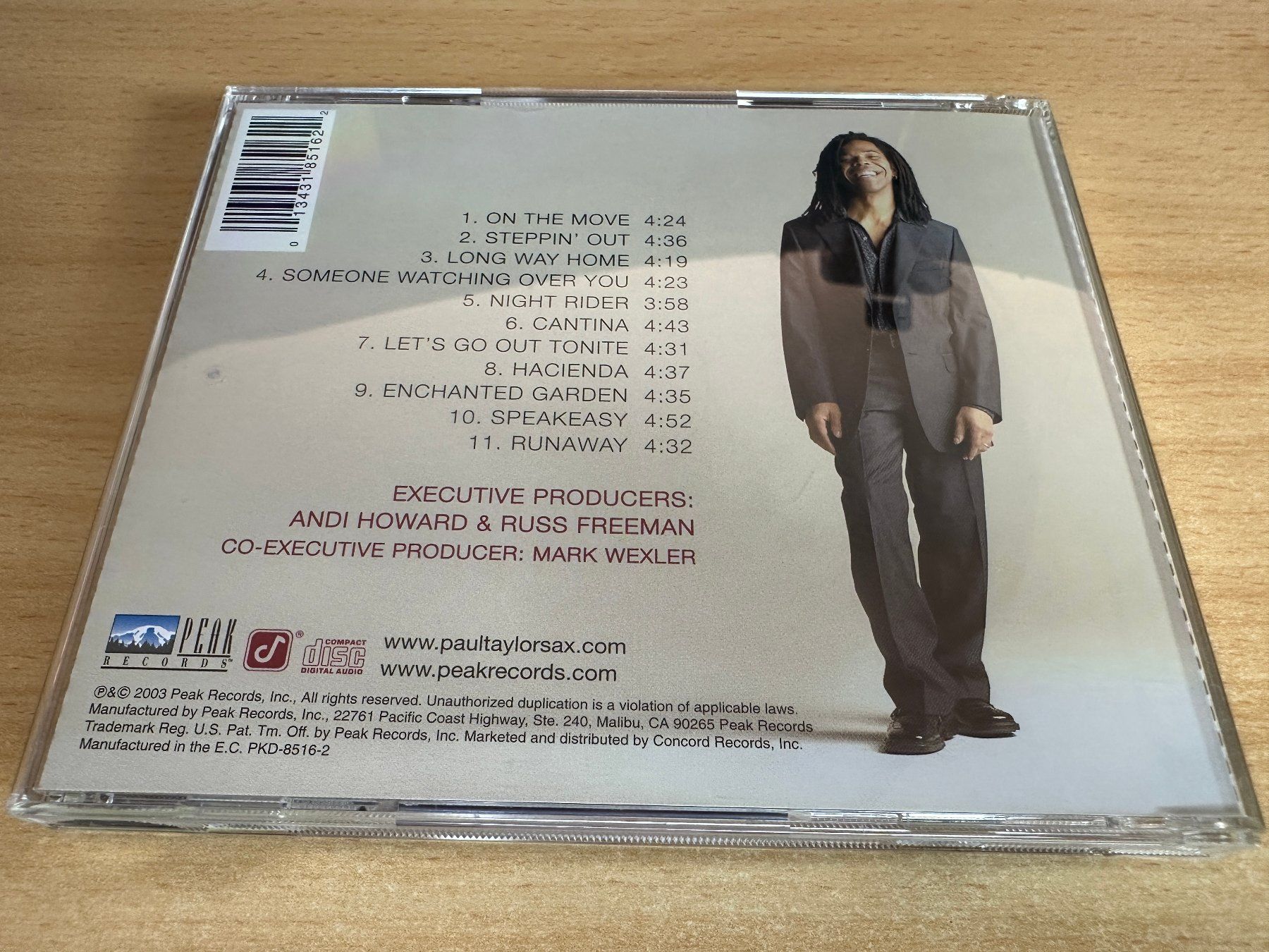 CD: Paul Taylor – Steppin' Out – Usato da Rikon im Tösstal venduto da Alpenmutz 1