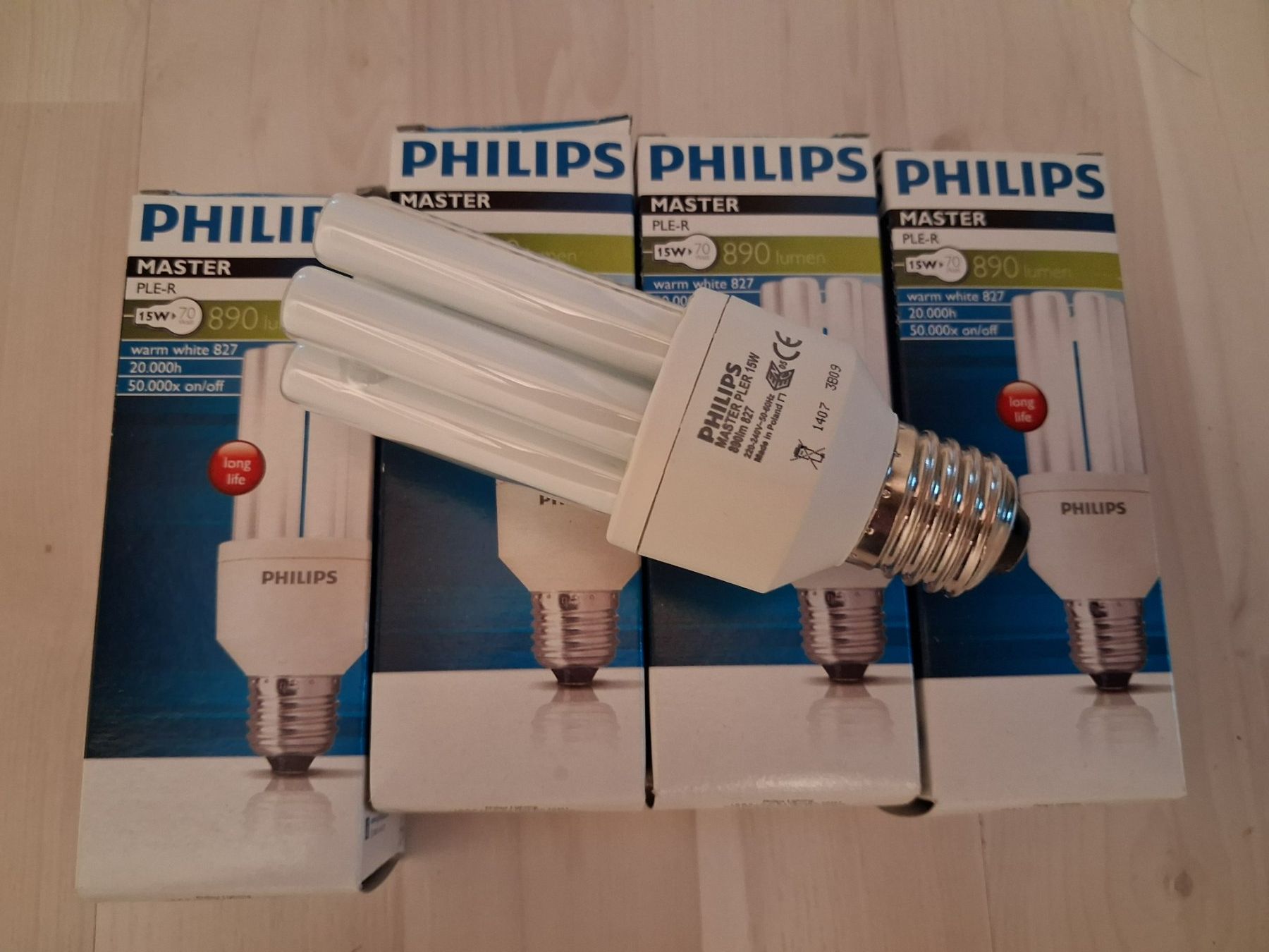 Philips Lampes: 4 SPARLAMPE 15 WATT E 27 – Neuf avec emballage d'origine à langnau par Santos1411