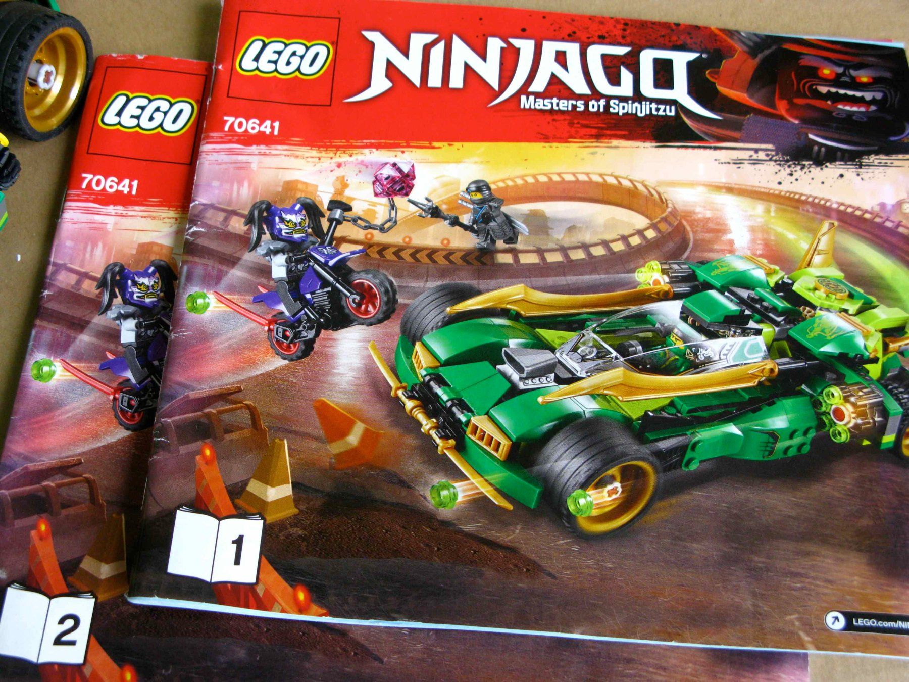 Lego Baukästen: LEGO Ninjago 70641 Ninja Nightcrawler  kompl. Vers. 9.-- – Gebraucht aus Samstagern von Betscha 3