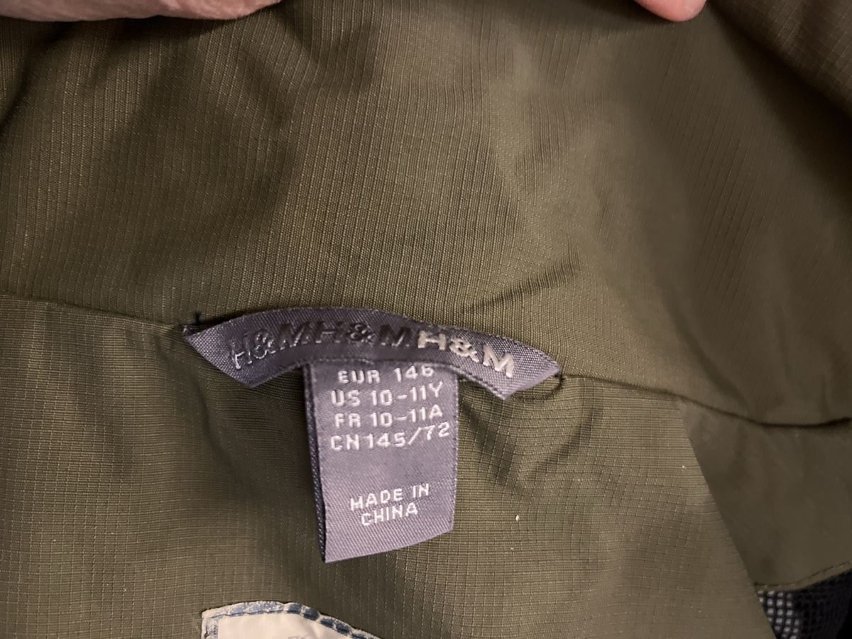 H&M Giacche: H&M Regenjacke, Khaki, Gr. 146 – Usato da Aarau venduto da SCH_EV 7