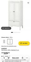IKEA SUNDVIK Childrens wardrobe