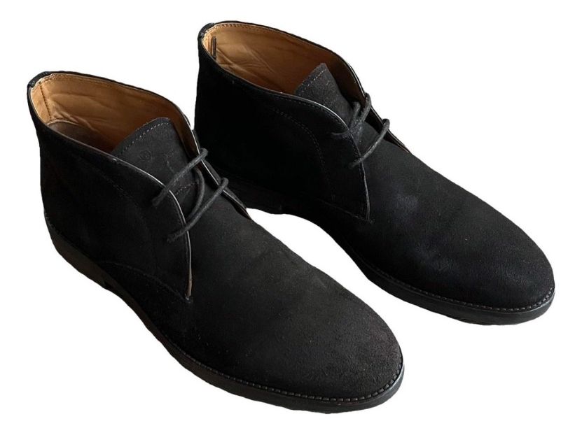Massimo Dutti Scarpe da uomo: MASSIMO DUTTI Stiefeletten Wildleder braun Gr. 43 – Usato da Winkel venduto da betterade