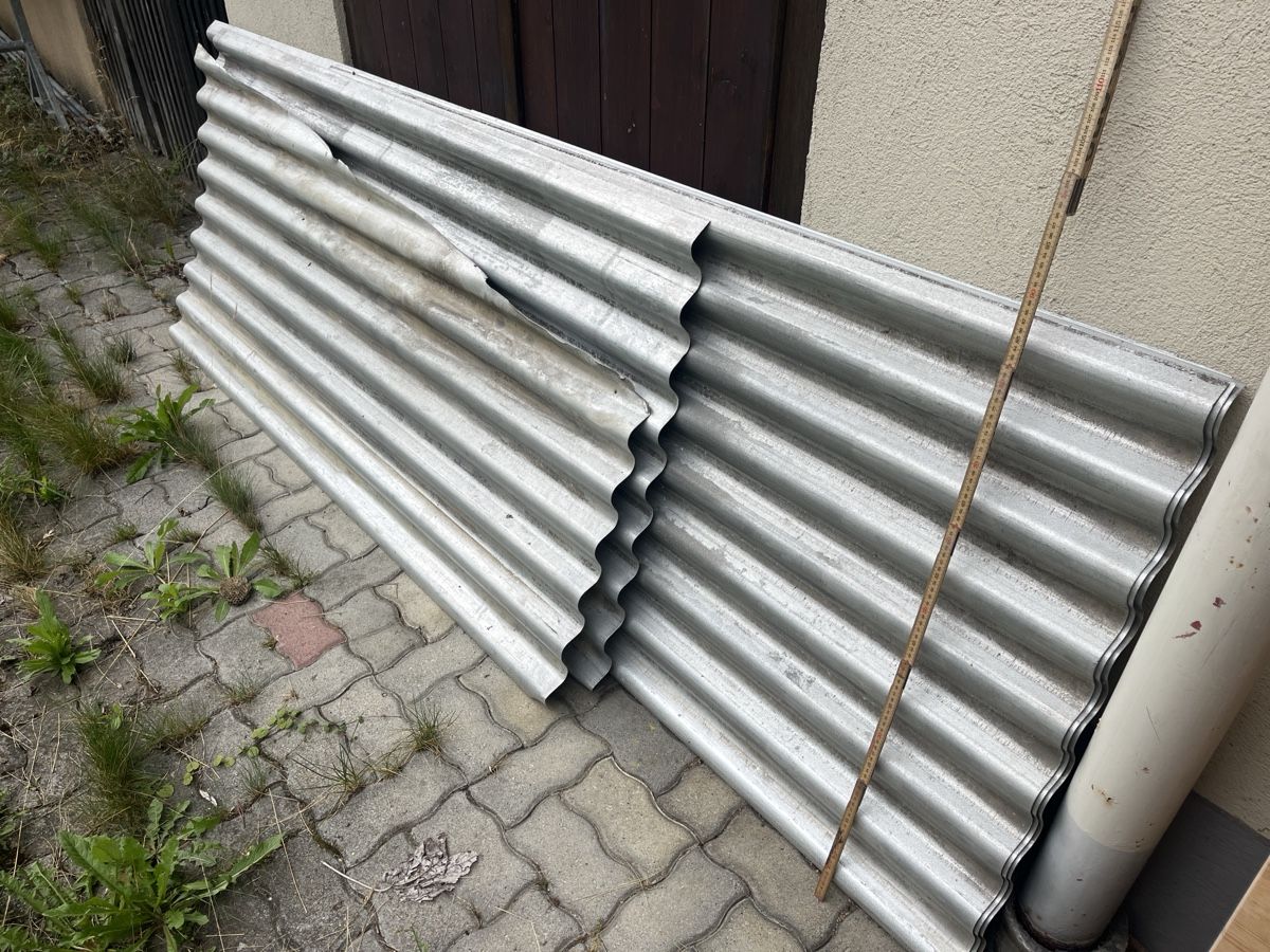 Wände & Decken: Wellblech, Aluminium – Gebraucht aus Saas im Prättigau von ray_man_98