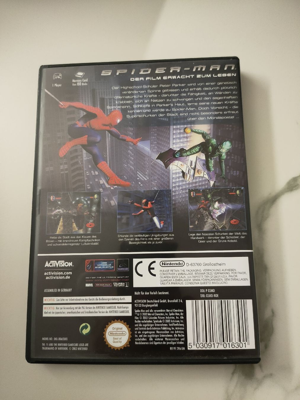Nintendo Spiele: Nintendo Gamecube Spiel: Spider-Man (Komplett) – Gebraucht aus Oensingen von ece_8k7q 1