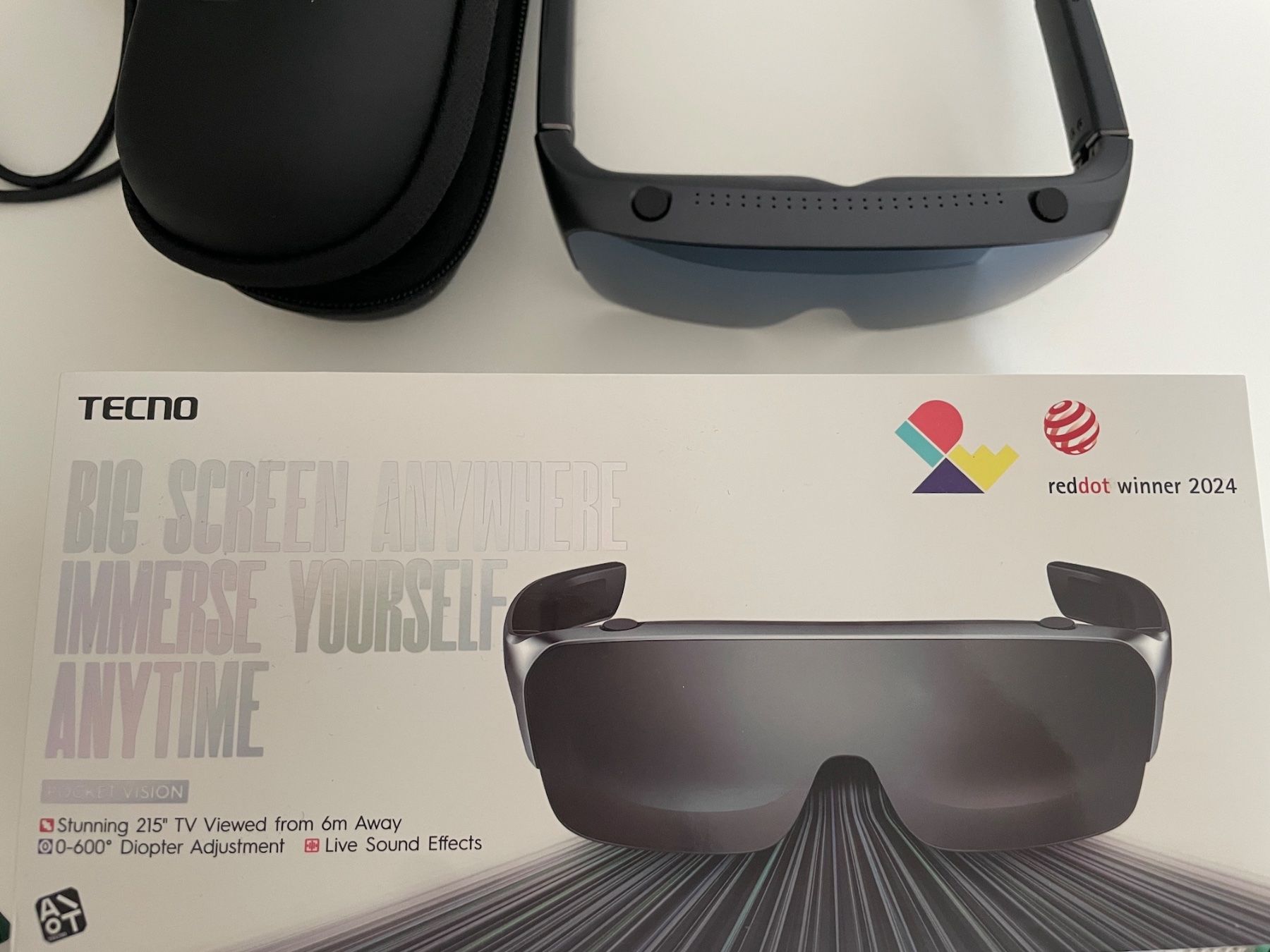 Casco VR: Tecno AR glasses – Nuovo (secondo la descrizione) da Uster venduto da cas_jjm6 2