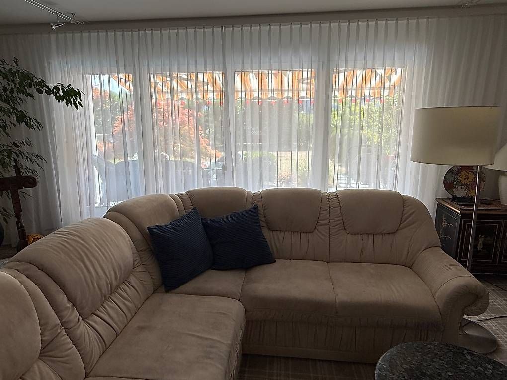Divani: Sofa Wohnlandschaft Ecksofa U Form Polstergruppe Sofabett – Usato da Oetwil am See venduto da danielng718 1