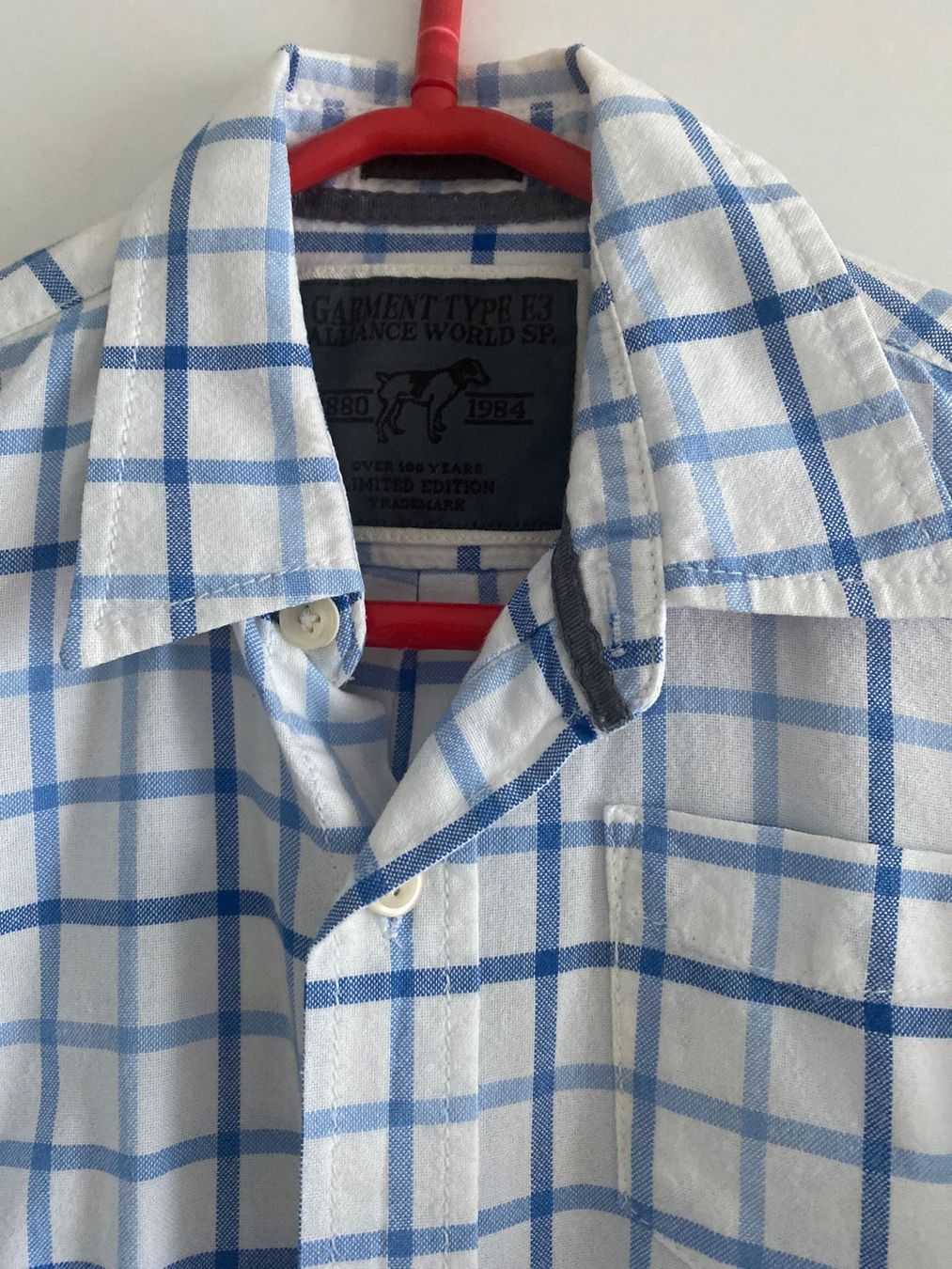 Zara Camicie, T-shirt & Polo: Hemd mit blauem Karomuster, Grösse 104, Zara – Usato da Glattbrugg venduto da riseca 2