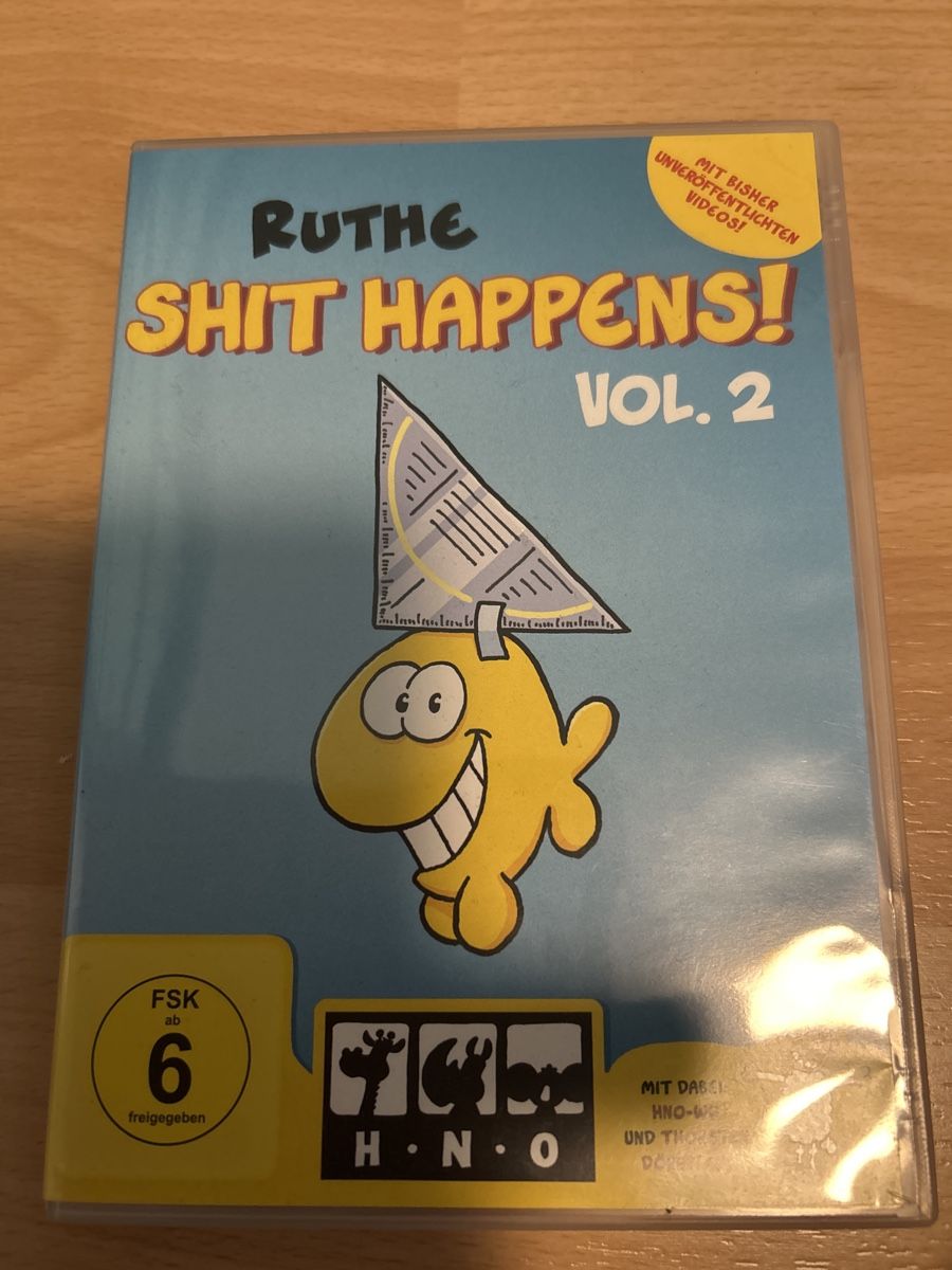 Tutti i DVDs: DVD- Ruthe Shit Happens! Vol.2 – Usato da Kreuzlingen venduto da jamie45