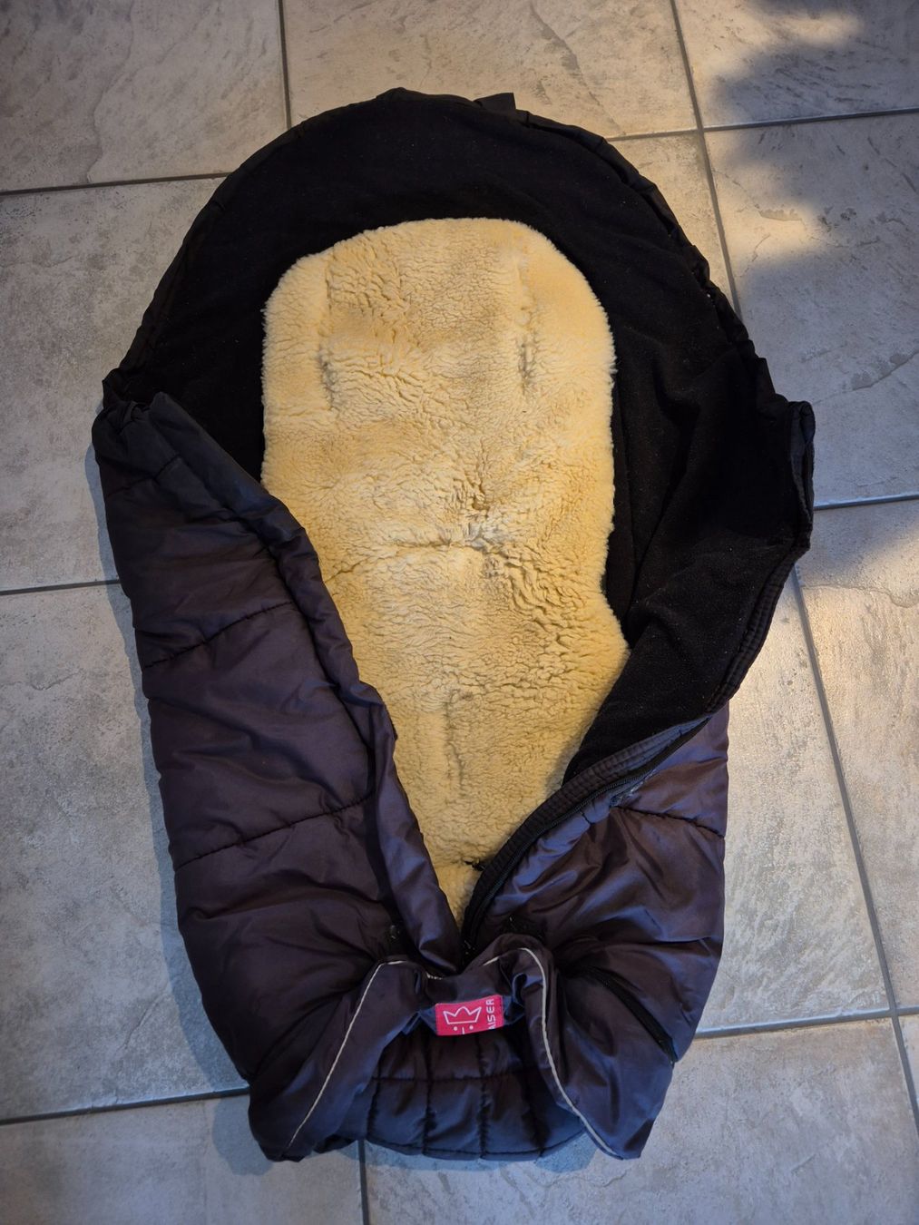 Kaiser Schlafsäcke: Kaiser Thermo Fusssack mit Schaffell – Gebraucht aus Bremgarten AG von Spirelli 1