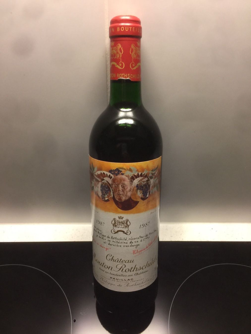 Mouton Rothschild Wein: Bordeaux Mouton Rothschild 1987 – Gebraucht aus Niederwil von mat_2wkx 1