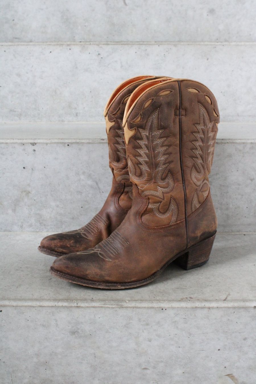 Sendra Chaussures femmes: Sendra Leather Cowboy Boots – D'occasion à St. Gallen par look-twice