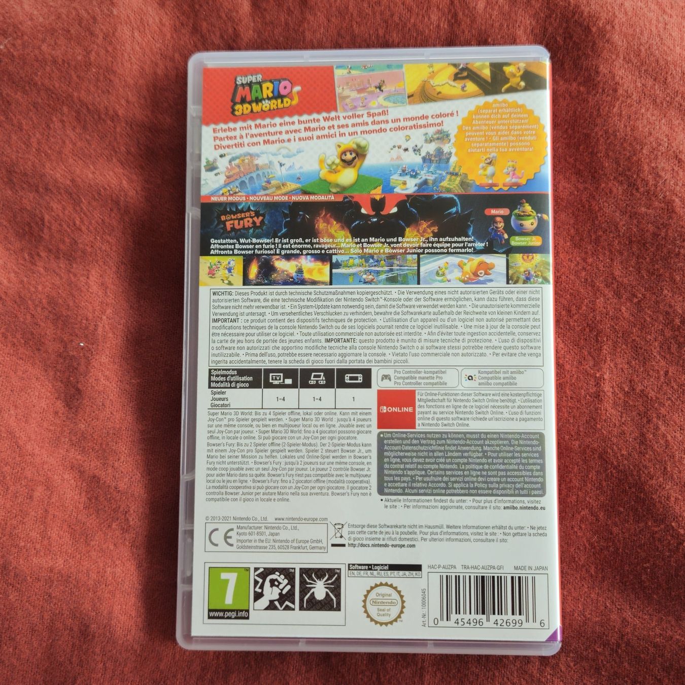 Nintendo Spiele: Super Mario 3D World - Switch – Gebraucht aus Autigny von  1