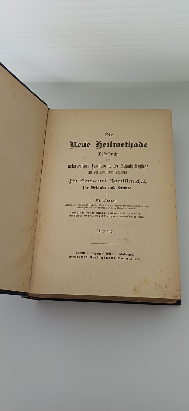 Appareils médicaux: 2 Bücher Neue Heilmethoden Platen  – D'occasion à Grosswangen par Geschenkberatung 1