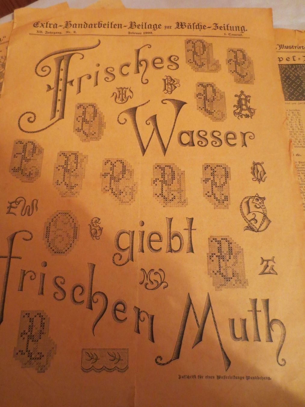 Zeitschriften & Magazine: Illustrierte Wäsche Zeitung mit Beilagen – Gebraucht aus Männedorf von Livingston 2