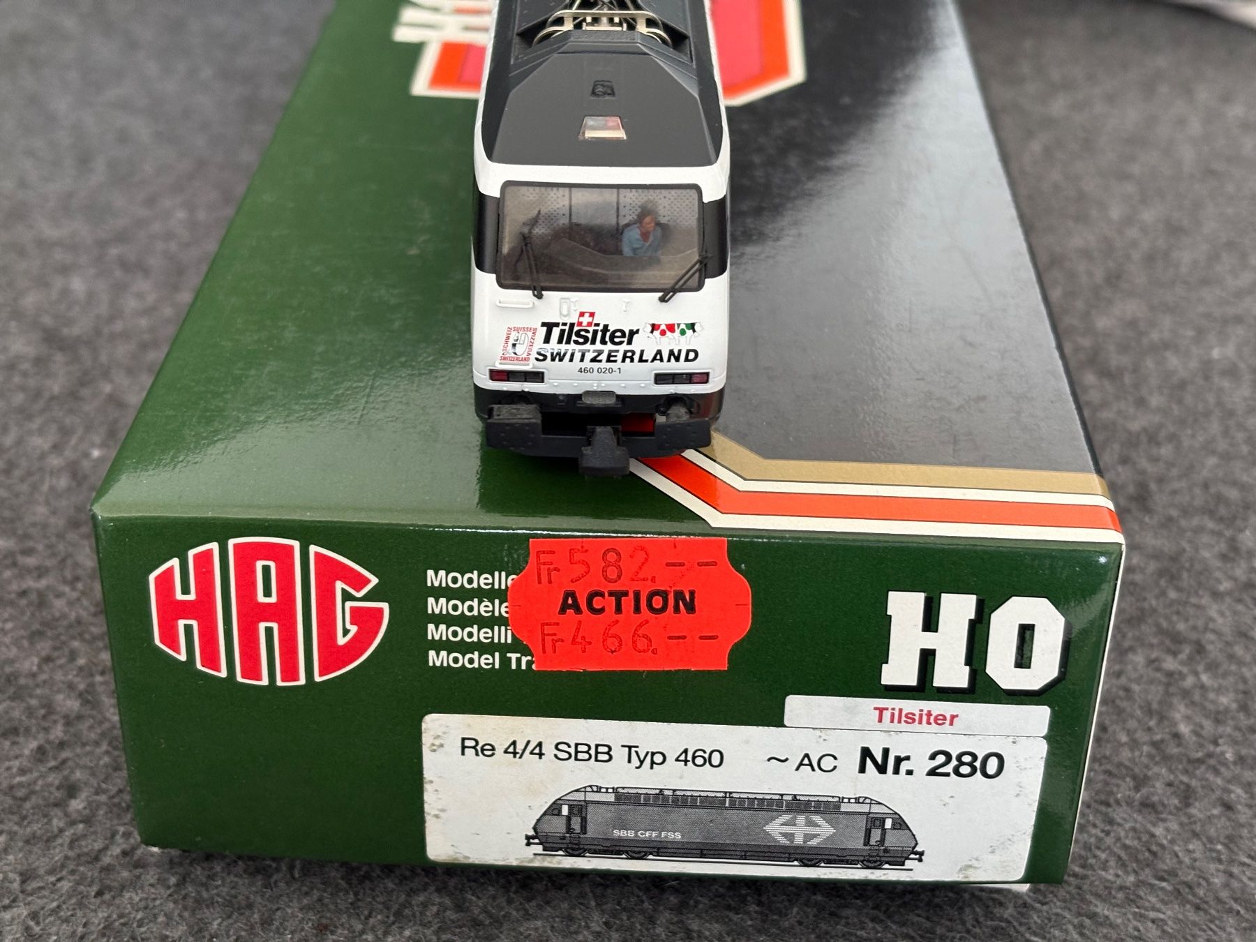 Hag Trains électriques: Hag 280 Elok 460 TILSITER SBB – Neuf (Voir description) à Hauterive NE par eriamch 4