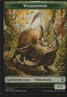TCG Magic The Gathering MTG CLB 012 T token Wildschwein