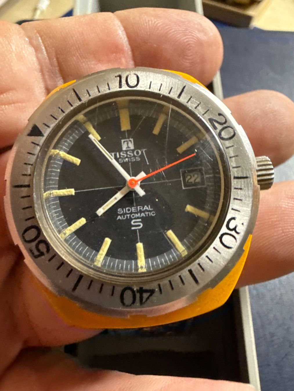 Tissot Uhren: Tissot Sideral Automatic 40 mm – Gebraucht aus Pfeffingen von Allhandelklgwatches