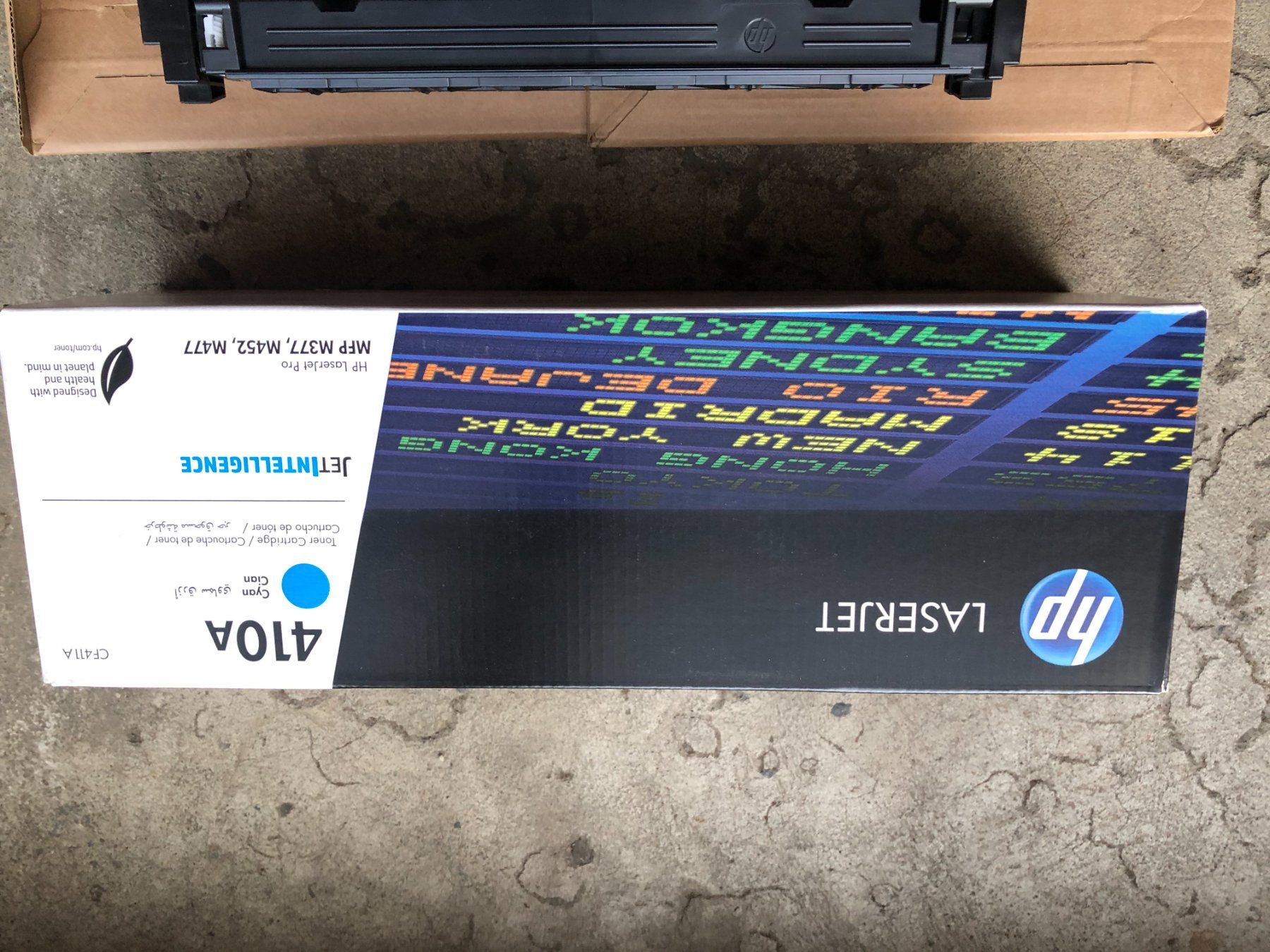 Hewlett Packard Cartucce per stampanti & toner: Toner zu Drucker HP M477fdw – Nuovo e nell'imballaggio originale da Aarberg venduto da Jbleifuss