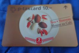 Nestlé p-taxcard 10.- Mousse au Cafe Neu