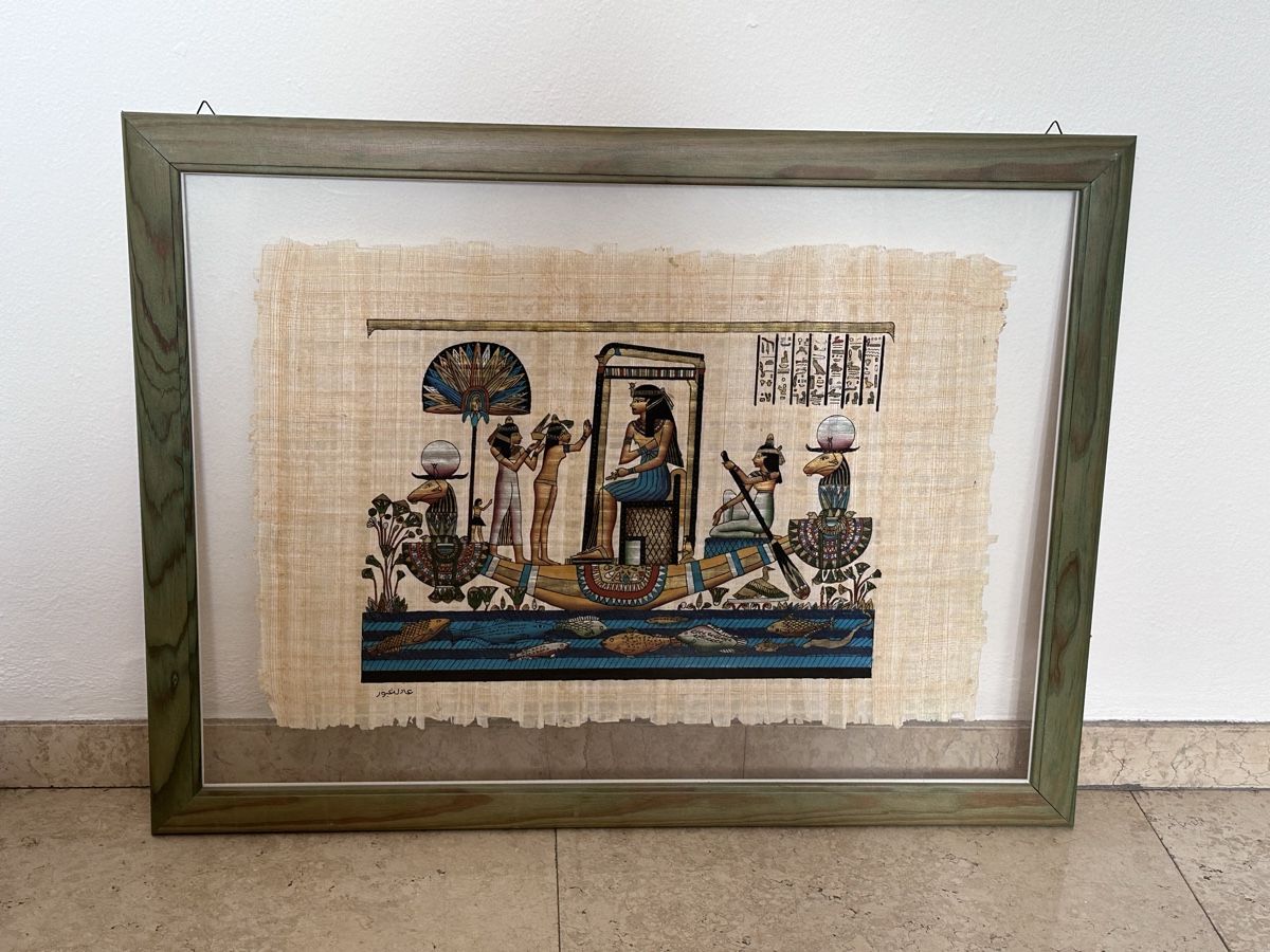 Gemälde: Quadri a tema egizio in papiro originale – Gebraucht aus Lugano von bat_wsc8