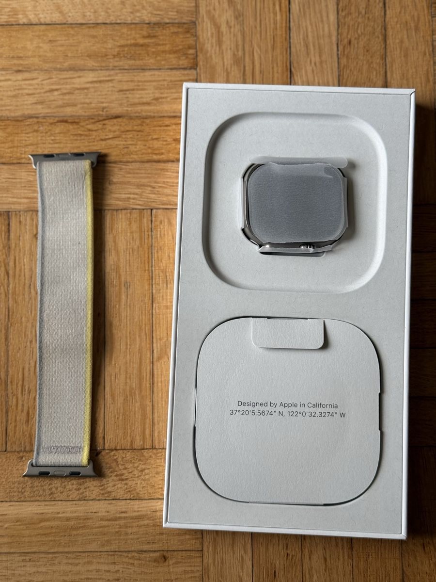 Apple Smartwatch: Apple Watch Ultra mit Sport Loop Gehäuse 49mm – Usato da Zollikon venduto da Nyso 3