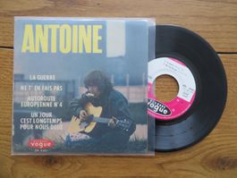Antoine - La Guerre - Seltene Single ep Vinyl - Top Zustand!