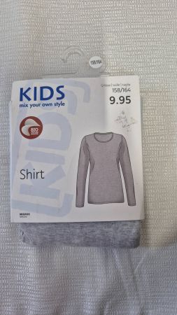 *** NEU Shirt  grau in 158/164 *** Briefpost
