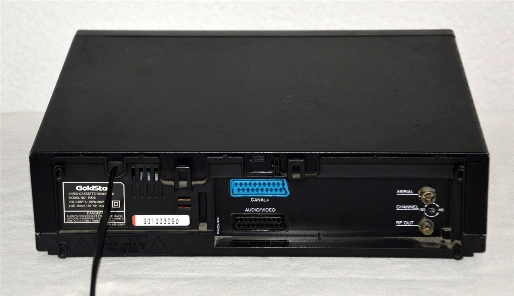 Registratori: Videorecorder VHS Goldstar P23S magnétoscope – Usato da Collonges venduto da arashee 4
