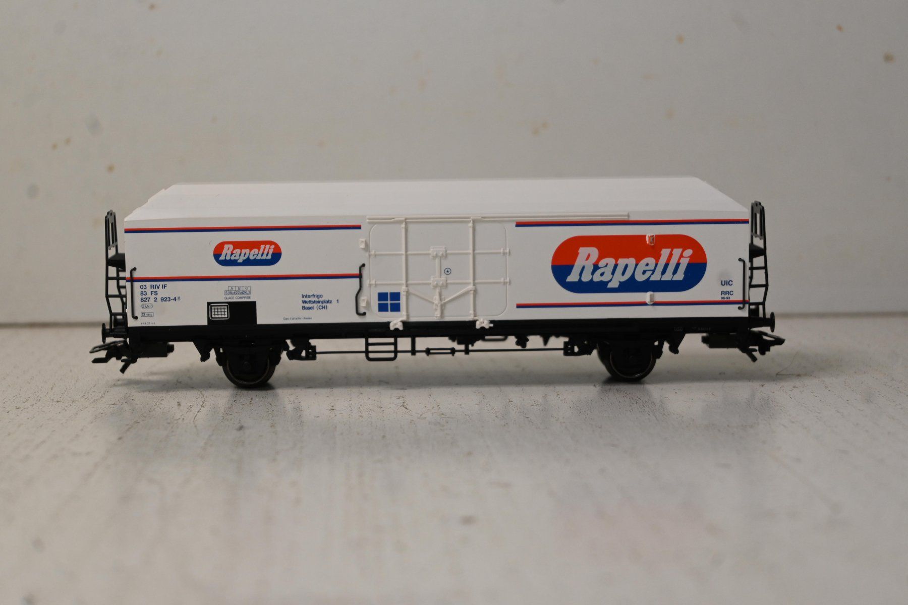 Märklin Trains électriques: Güterwagen Rapelli SBB H0/AC Märklin mit OVP – D'occasion à Laupen ZH par Zmoewe