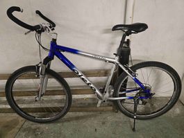 Fahrrad Roleto Silberblau Aluminium MTB